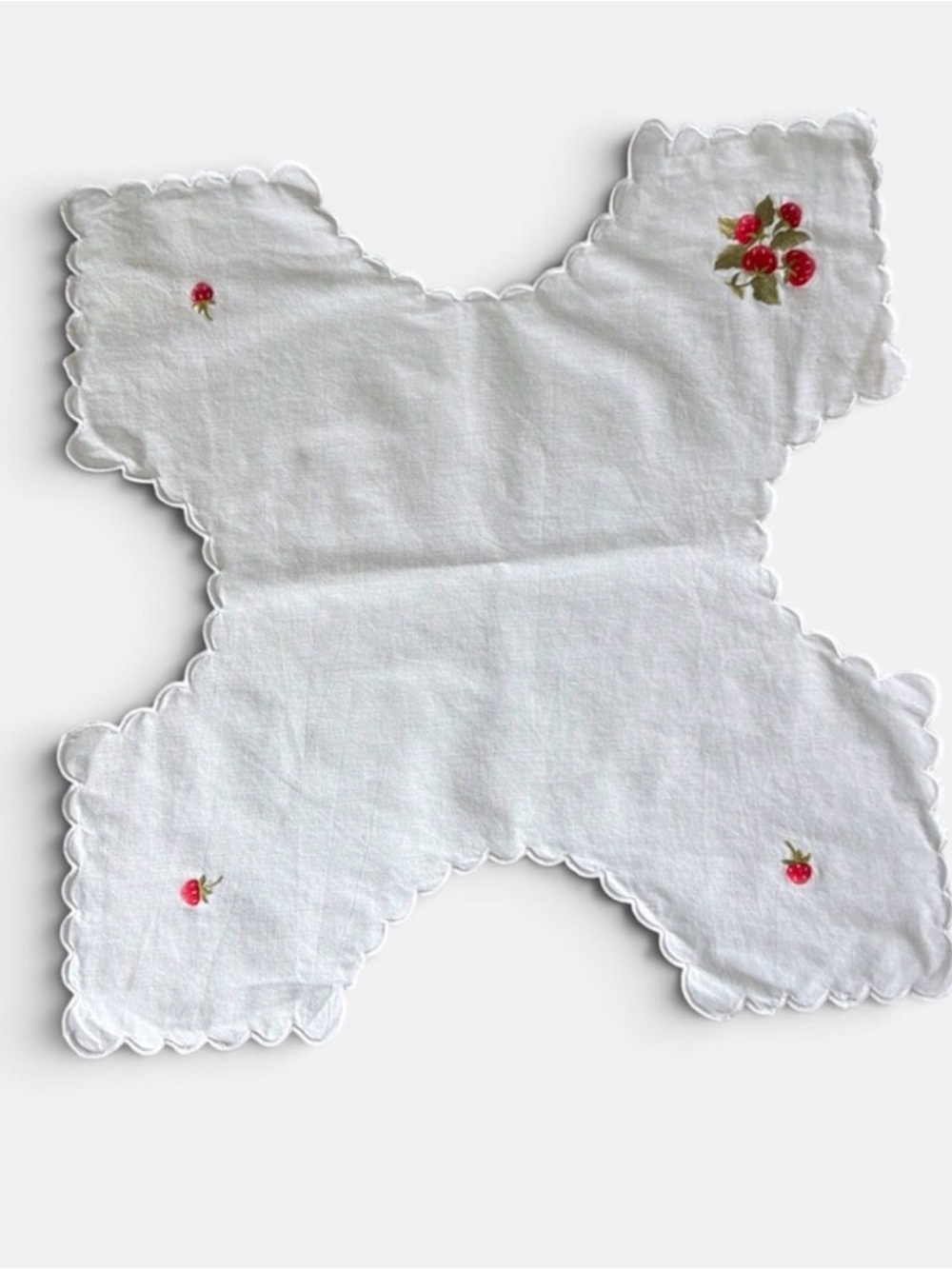 Vintage Bread Basket Liner.
